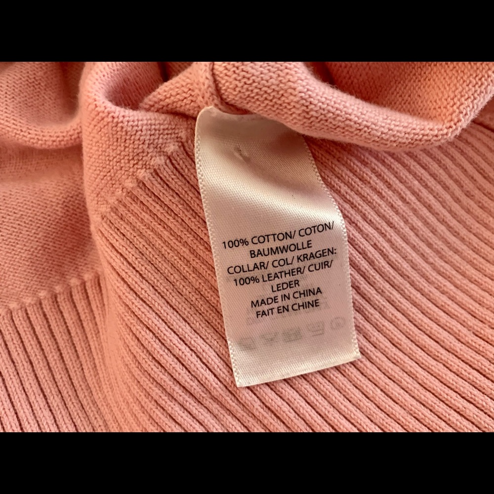 Pink Tartan Detachable Collar Sweater - Picture 5 of 6